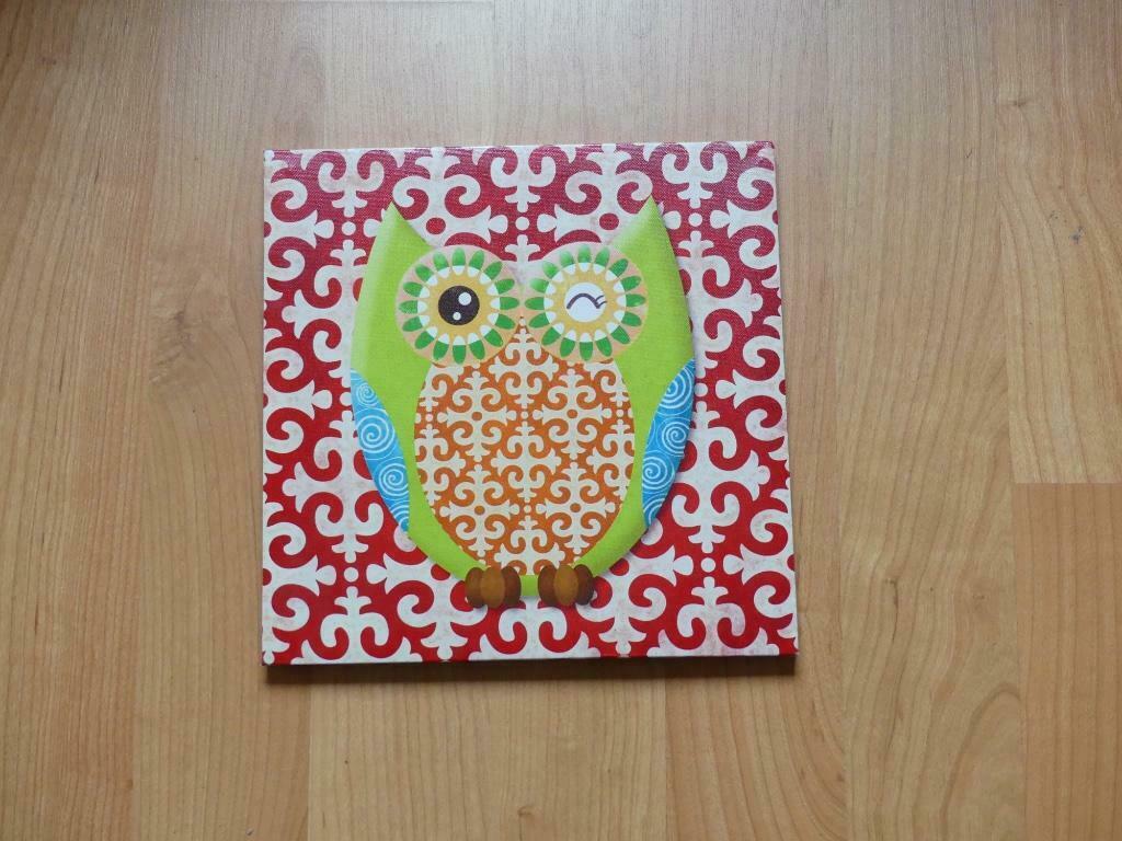 Cadre "Hibou", Ophalen of Verzenden, Zo goed als nieuw, Wanddecoratie