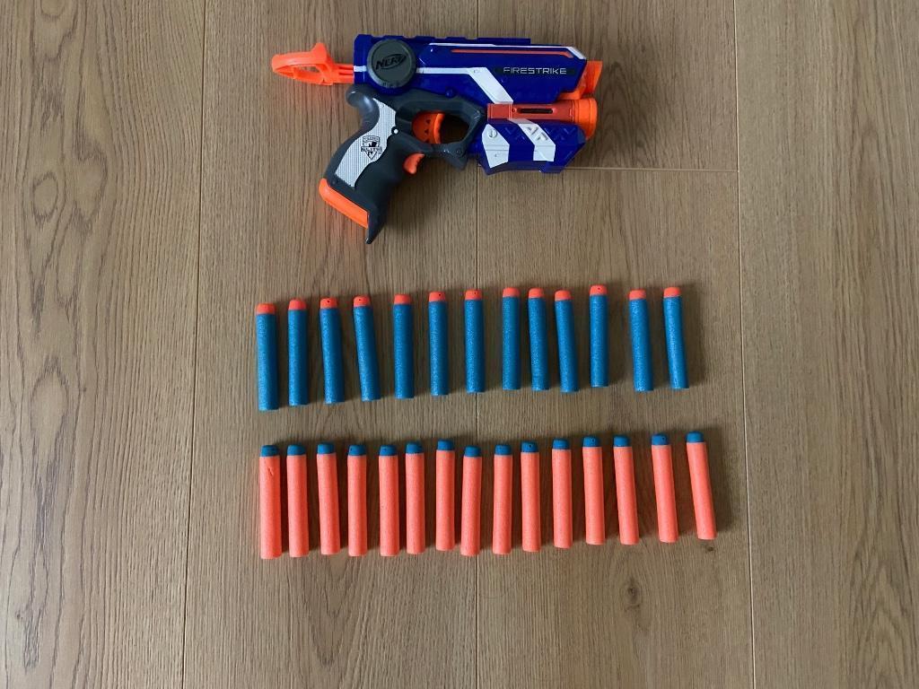 NERF N-Strike Elite Firestrike, Enlèvement, Utilisé