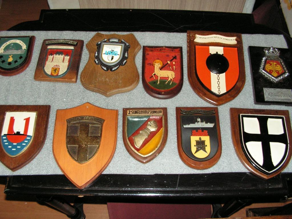 Crest/schild Duitse Marine, Verzamelen, Militaria | Algemeen, Marine, Ophalen of Verzenden