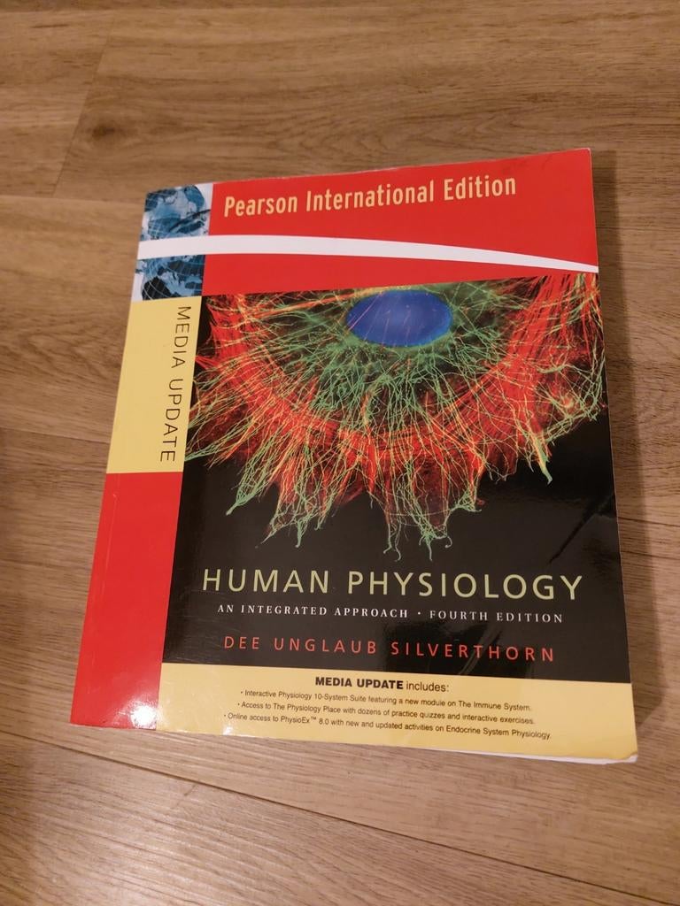 Livre Physiologie humaine, Enlèvement ou Envoi, Comme neuf