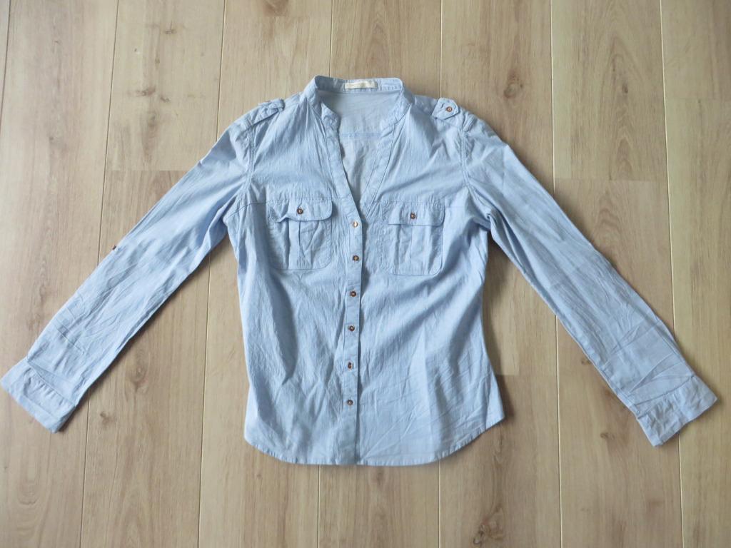 blouse Stradivarius mt M (nr 73), Kleding | Dames, Maat 38/40 (M), Blauw, Ophalen of Verzenden, Stradivarius