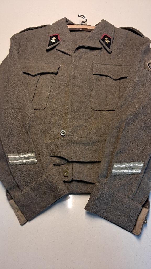 BELGIQUE - ABL - CAPORAL GENIE - 1959, Ophalen of Verzenden, Landmacht, Kleding of Schoenen