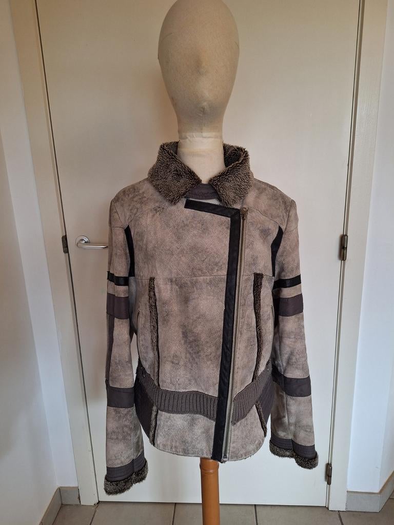 Nieuwe sportieve originele lederen damesjas, Ophalen of Verzenden