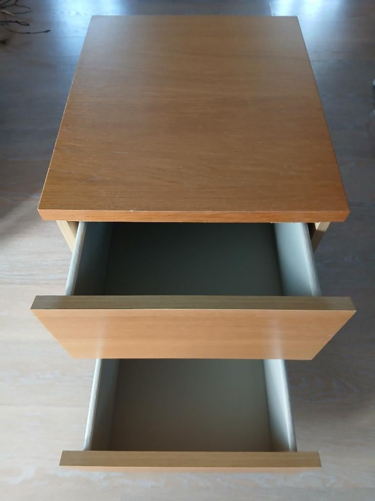 Ladekast 2 lades, Huis en Inrichting, Kasten | Ladekasten, Ophalen, Minder dan 50 cm, 1 of 2 laden, Zo goed als nieuw