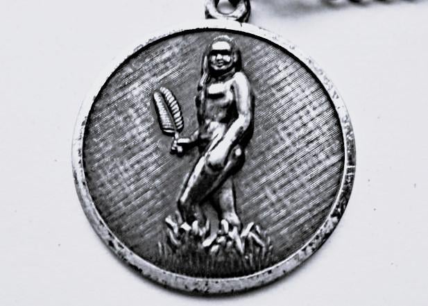 Zeer mooie 0.925 zilveren medaille, Verzenden, Gebruikt, Zilver, Zilver