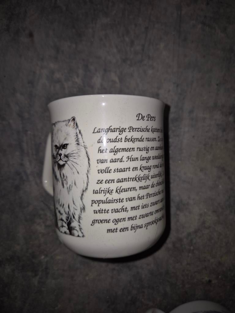 Tas mok pers kat, Ophalen of Verzenden