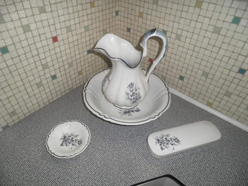 lavabo set, Ophalen