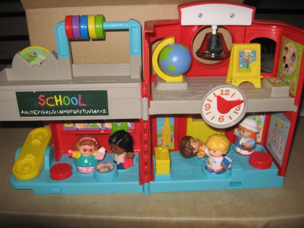 Fisher Price school, Kinderen en Baby's, Speelgoed | Fisher-Price, Ophalen, Zo goed als nieuw, Speelset