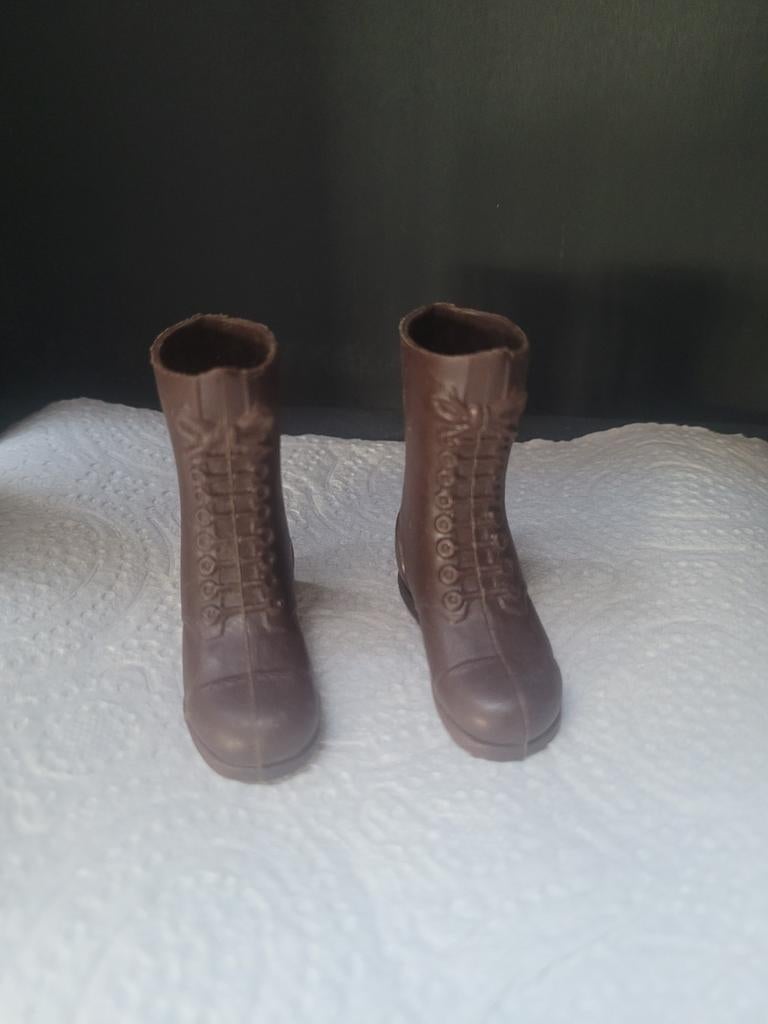 Paire de bottes hautes marron pour figurine GI Joe Action, Collections, Enlèvement ou Envoi