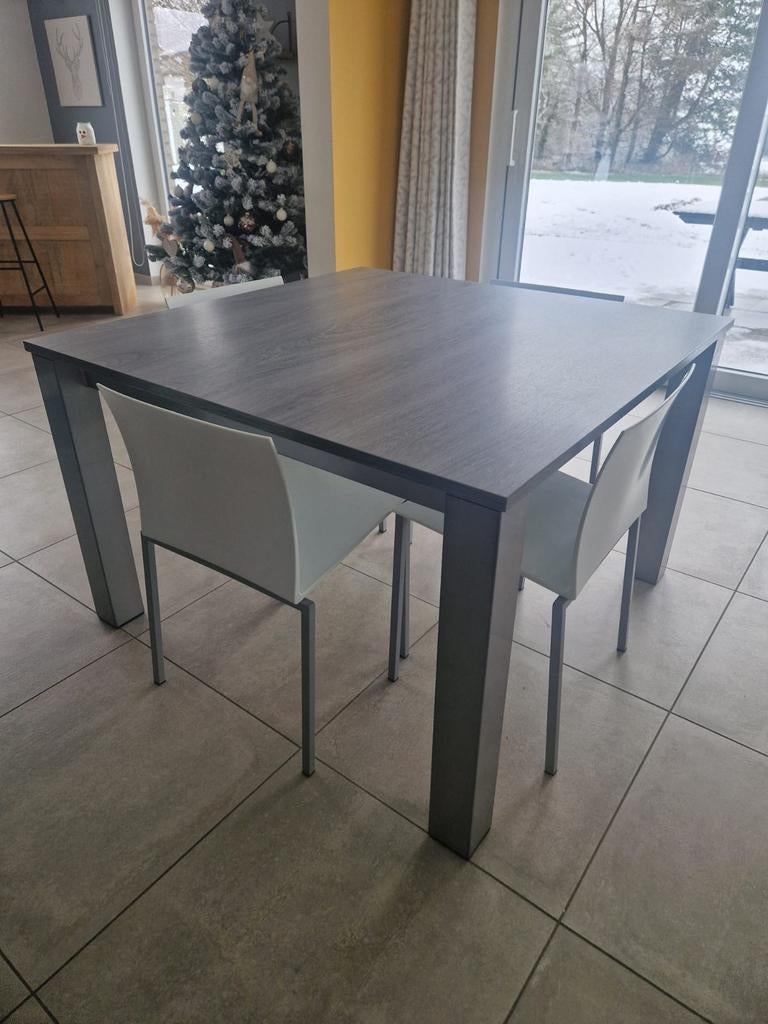 Table Perfecta + 4 chaises