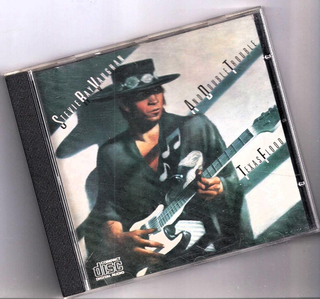 STEVIE RAY VAUGHAN AND DOUBLE TROUBLE Texas Flood CD, Ophalen of Verzenden, 1980 tot heden, Gebruikt, Blues