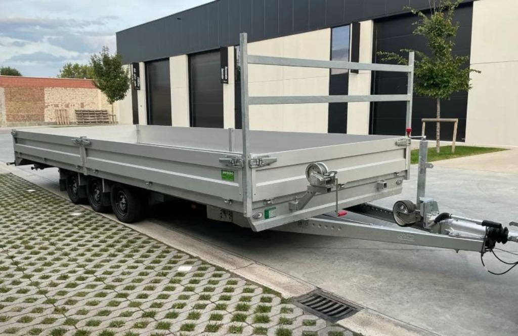 Jcs plateauwagen 3.5Ton te huur en te koop, Autos : Divers, Remorques, Comme neuf, Enlèvement ou Envoi