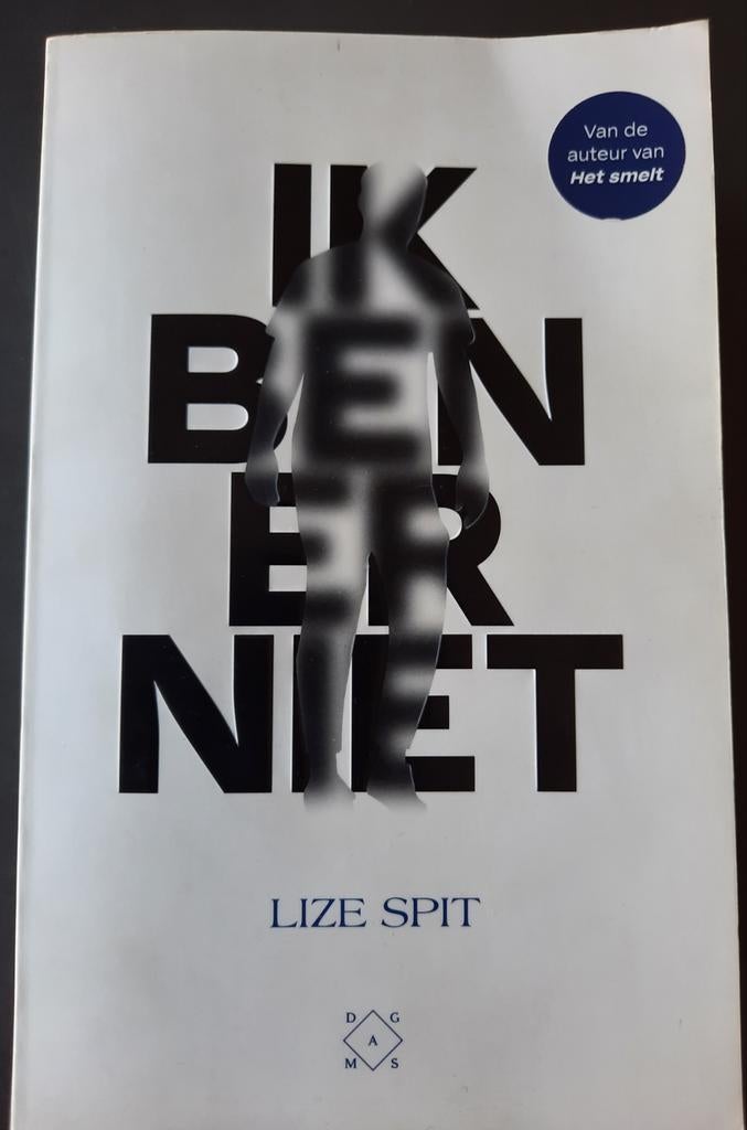 Lize Spit - Ik ben er niet, Ophalen, België, Zo goed als nieuw, Lize Spit