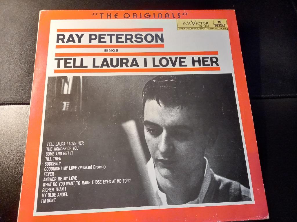 Ray Peterson - The Originals - Lp Rock - Popcorn, Ophalen of Verzenden, Zo goed als nieuw, 12 inch, Poprock