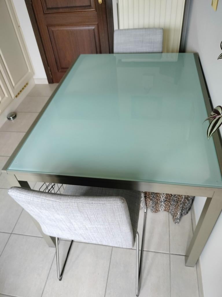 Table à manger extensible en verre, Enlèvement