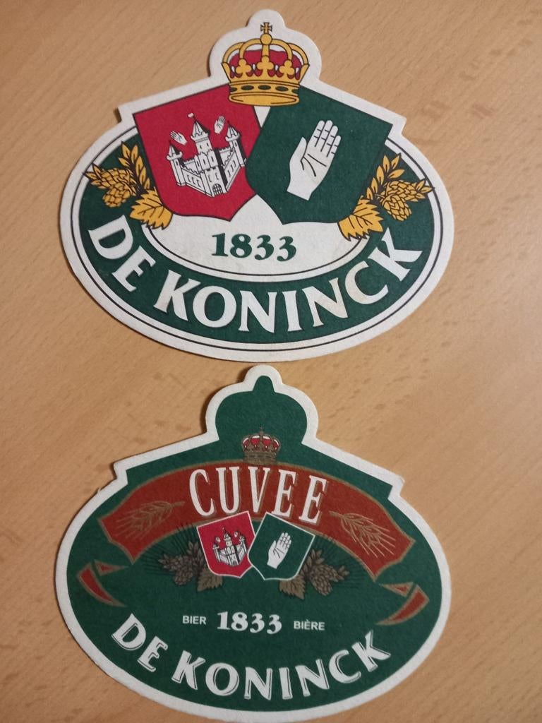 Bierviltjes De Koninck (403), Verzamelen, Ophalen of Verzenden, De Koninck