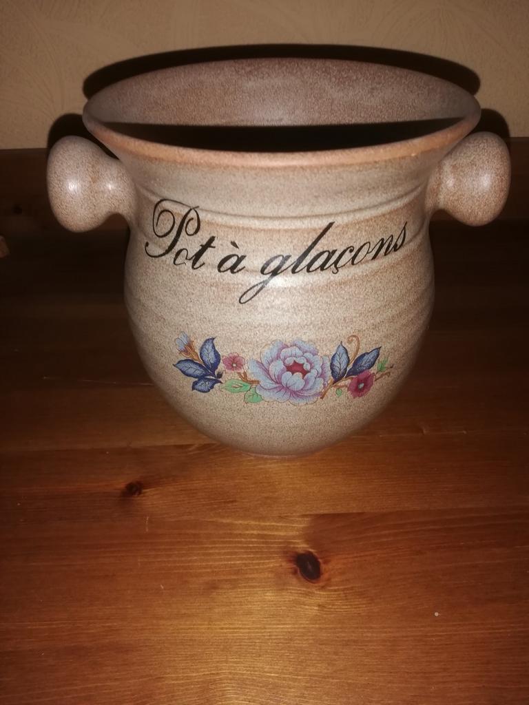 Seau à glaçons en céramique, Enlèvement ou Envoi