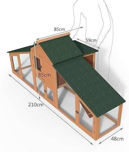 Houten kippenhok met broedplaats en zitstok | GRATIS LEV, Neuf, VOUNOT, -, -