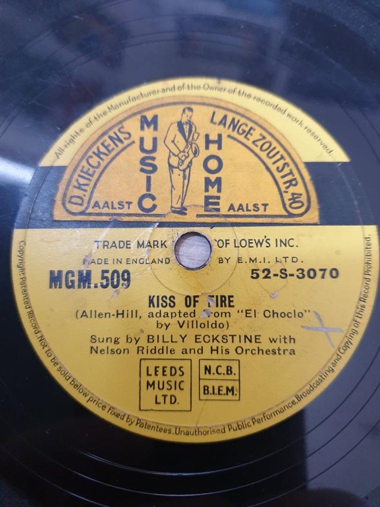 Billy Eckstine 78 toerenplaat, Ophalen of Verzenden