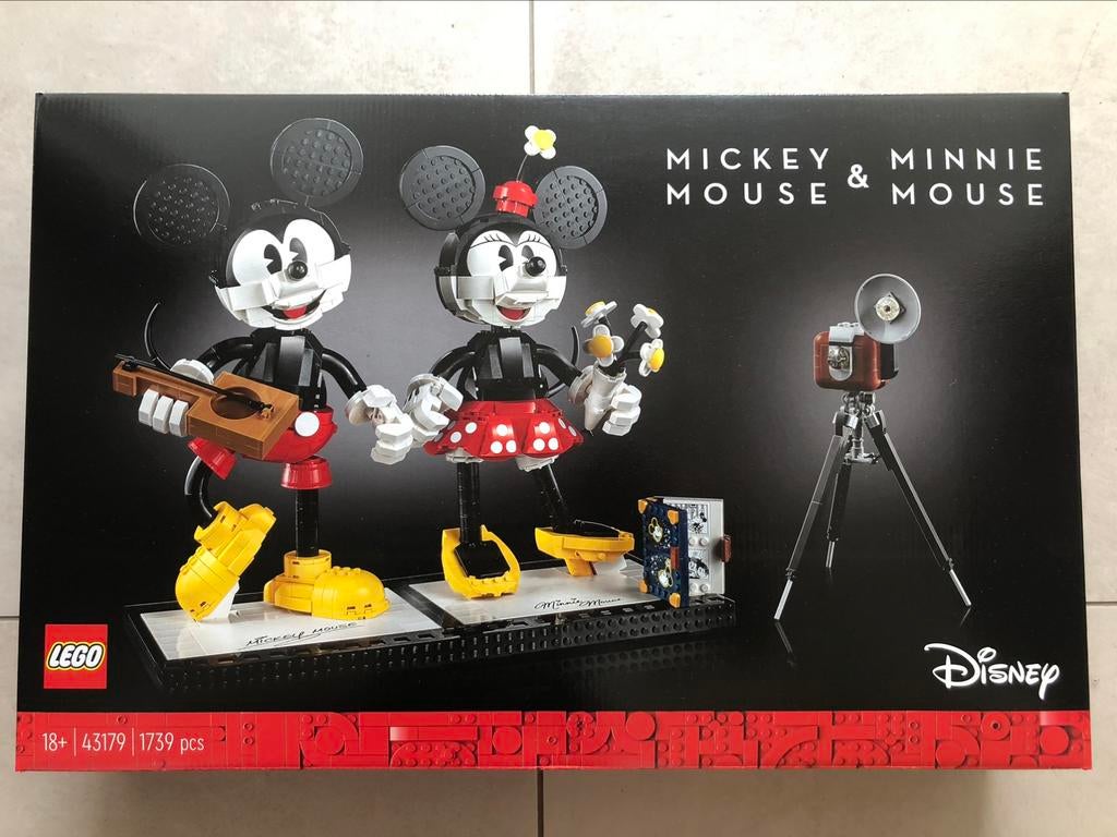 Lego 43179 Disney - Mickey Mouse & Minnie Mouse, Enlèvement ou Envoi, Neuf, Ensemble complet, Lego