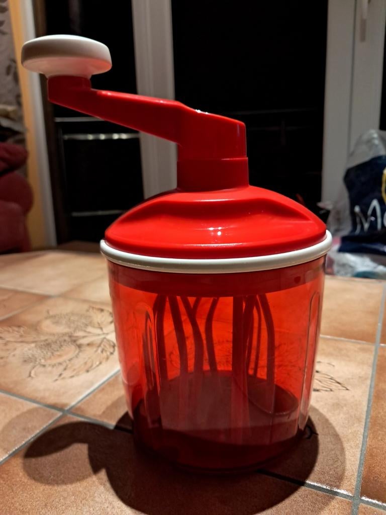 Speedy Chef Tupperware, Enlèvement ou Envoi, Utilisé, Crème, Récipient ou Bol