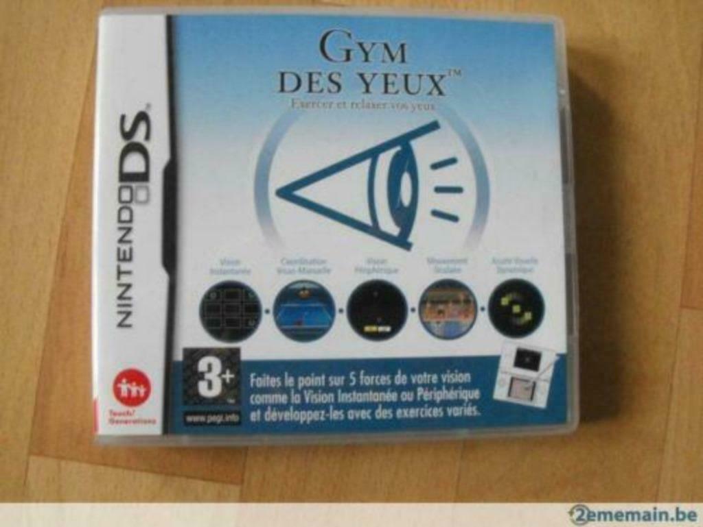 Jeu DS Gym des yeux - jeu original, Puzzel en Educatief, 1 speler, Ophalen of Verzenden, Zo goed als nieuw