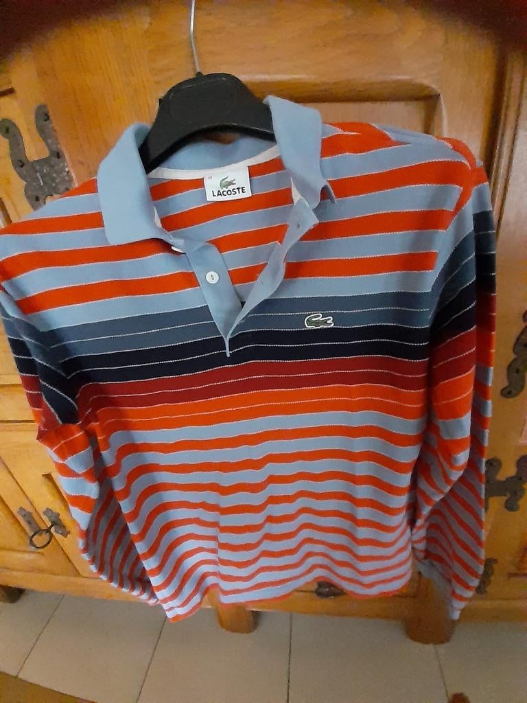 Poloshirt met lange mouwen voor jongens van 14 jaar. Zeer go, Ophalen of Verzenden, Zo goed als nieuw