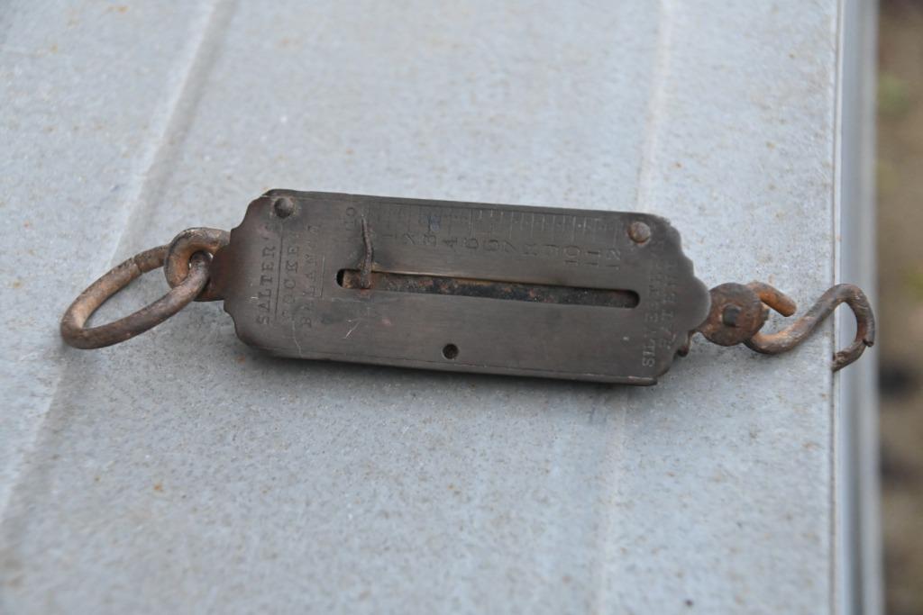 Lot de 2 balances romaines vintage, Enlèvement, Utilisé