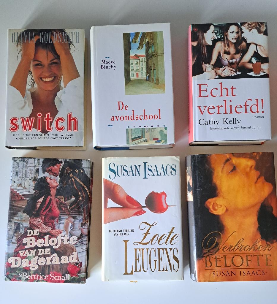 6 romans, Boeken, Ophalen of Verzenden, Zo goed als nieuw