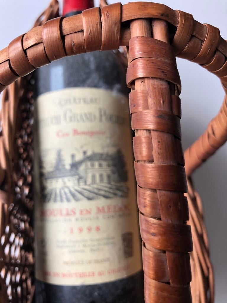 Oude wijn Chateau Dutruch Grand Poujeaux Cru Bourgeois, Verzamelen, Wijnen, Ophalen of Verzenden, Zo goed als nieuw