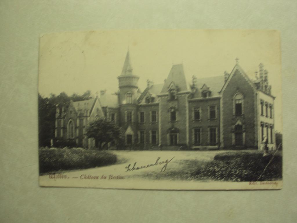 57397 - WELLIN - CHATEAU DE BESTIN - ZIE 2 FOTO'S, Collections, Envoi