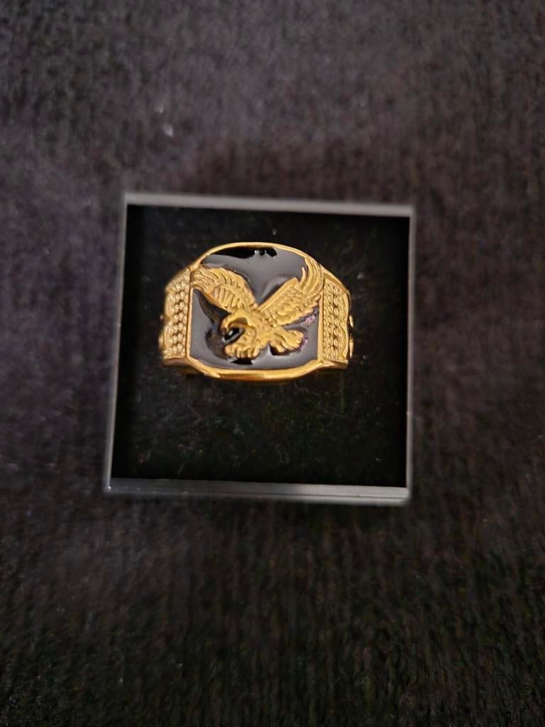 Nieuwe ring voor heren in stainless steel, IJzer of Staal, Heer, Nieuw, Ophalen of Verzenden
