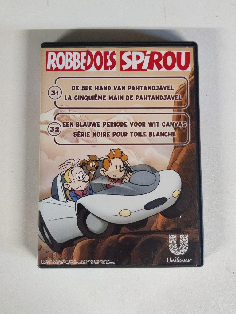 DVD Robbedoes - Spirou - 31 & 32, Cd's en Dvd's, Ophalen of Verzenden, Gebruikt