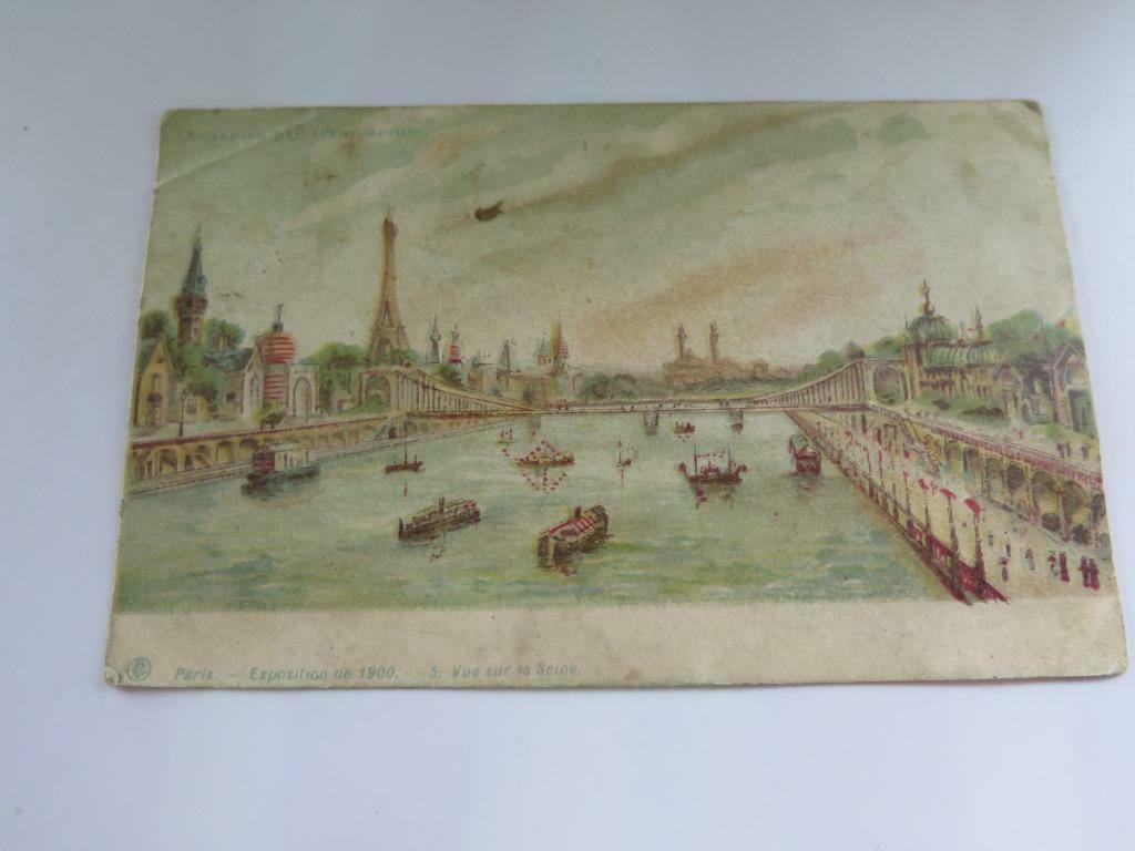 carte postale Paris exposition 1900, Enlèvement ou Envoi, Avant 1920, Non affranchie, France