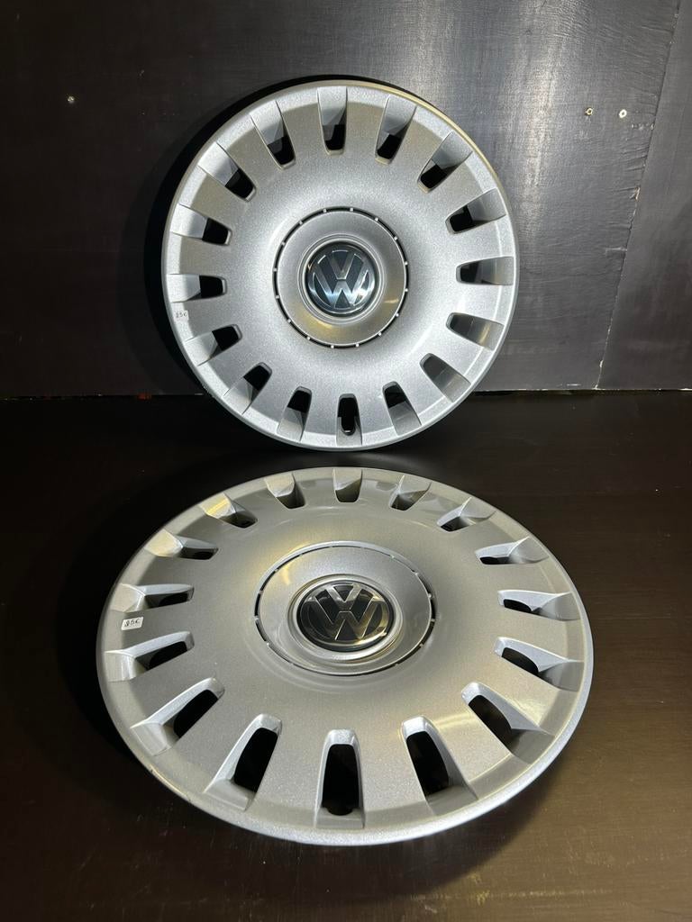 2 originele touran passat golf 6,7,8 caddy 16" wieldoppen, Ophalen of Verzenden, Nieuw