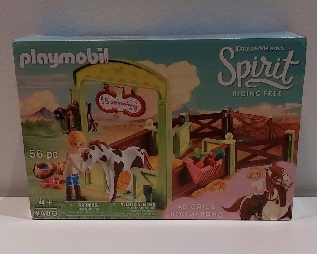 Playmobil Dreamworks Spirit Riding Free Abigail  9480, Enlèvement ou Envoi, Ensemble complet