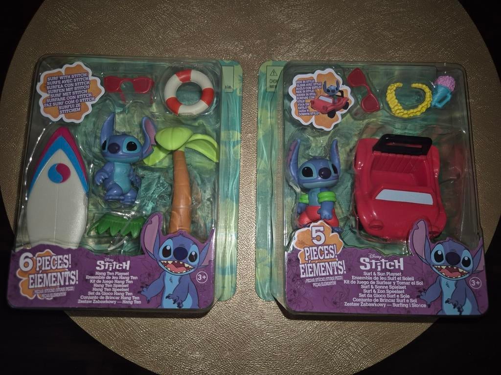 2x speelset Stitch. 5 euro per stuk, Ophalen of Verzenden