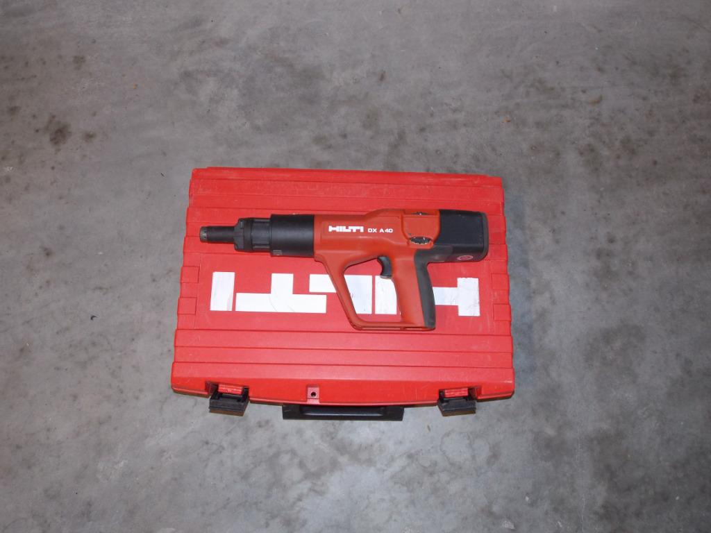 Pistolet à clous Hilti DX- A 40, Cloueur à  poudre Hilti, Bricolage & Construction, Enlèvement, Comme neuf