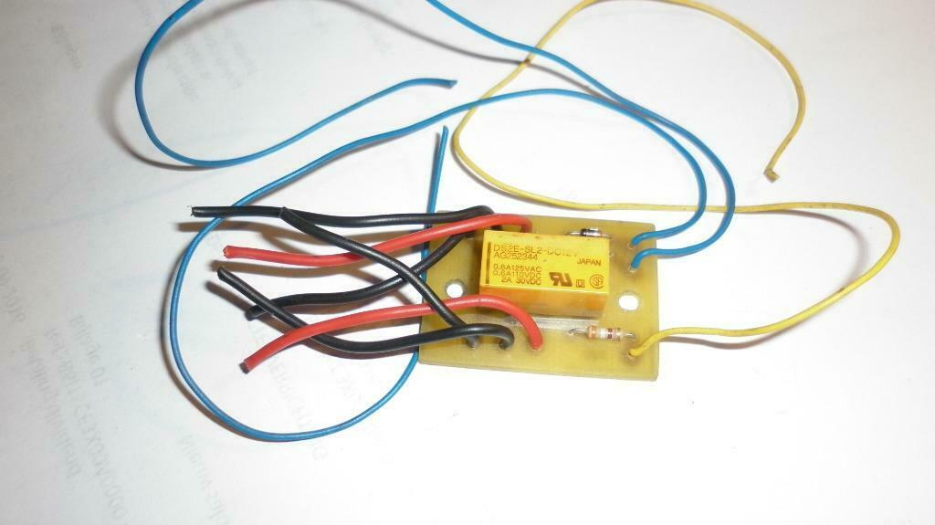 H0 universeel relais AC-BST2X DS2E-SL2-DC12V, Overige merken, Gebruikt, Locomotief, Gelijkstroom of Wisselstroom