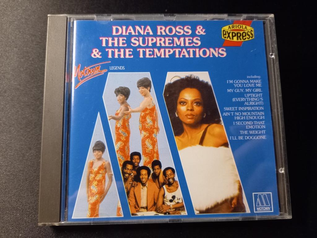 Diana Ross & The Supremes & The Temptations - Cd = Mint, Cd's en Dvd's, Ophalen of Verzenden, Zo goed als nieuw