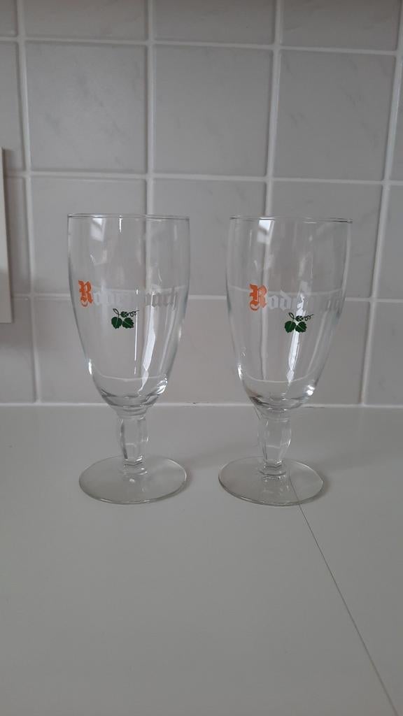 2 verres Rodenbach à l'état neuf, Collections, Verres & Petits Verres, Neuf, Verre à bière, Enlèvement ou Envoi