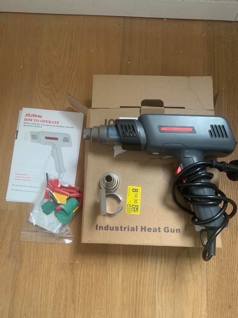 Heteluchtpistool - Warmtepistool 2000W heteluchtpistool, Ophalen of Verzenden, Zo goed als nieuw