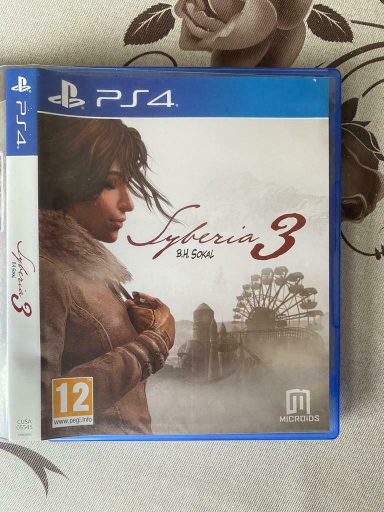 Jeu syberia 3 ps4 excellent état, Comme neuf