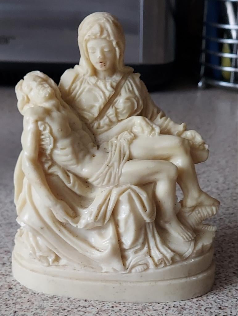 Vierge et jésus 13cm, Enlèvement ou Envoi