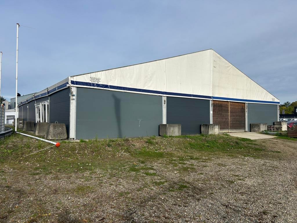 Kadertent opslagtent alutent afm. 21x25 meter, Pavillon, Enlèvement, 2 mètres ou plus, 8 mètres et plus