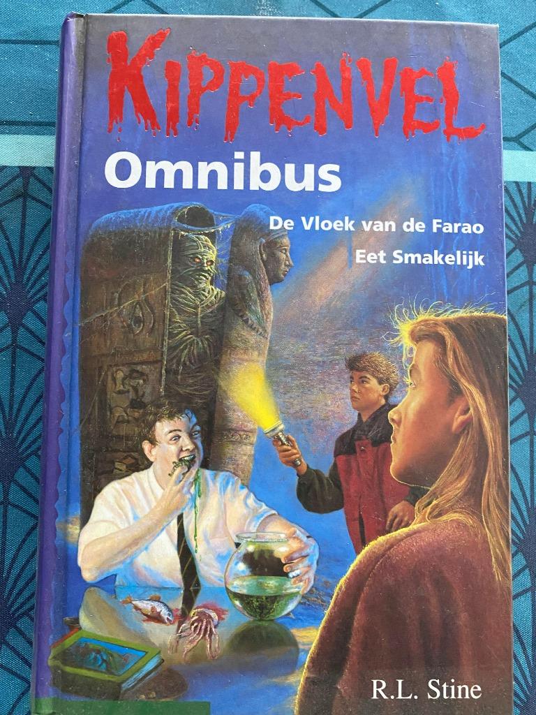 Kippenvel Omnibus Kippenvel Omnibus  R.L. Stine, Boeken, Ophalen of Verzenden, Zo goed als nieuw, R.L. Stine