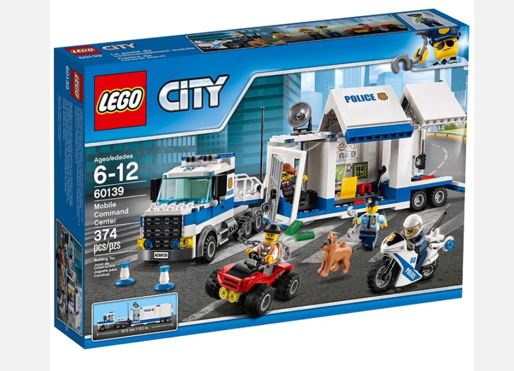 Lego Mobiele commandocentrale  60139, Ophalen, Zo goed als nieuw, Complete set, Lego