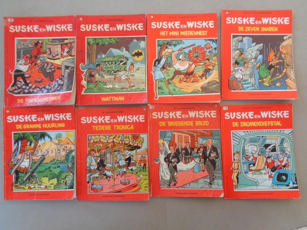 Suske en Wiske - album 67, 71, 75, 79, 82, 86, 92 en 102, Ophalen of Verzenden