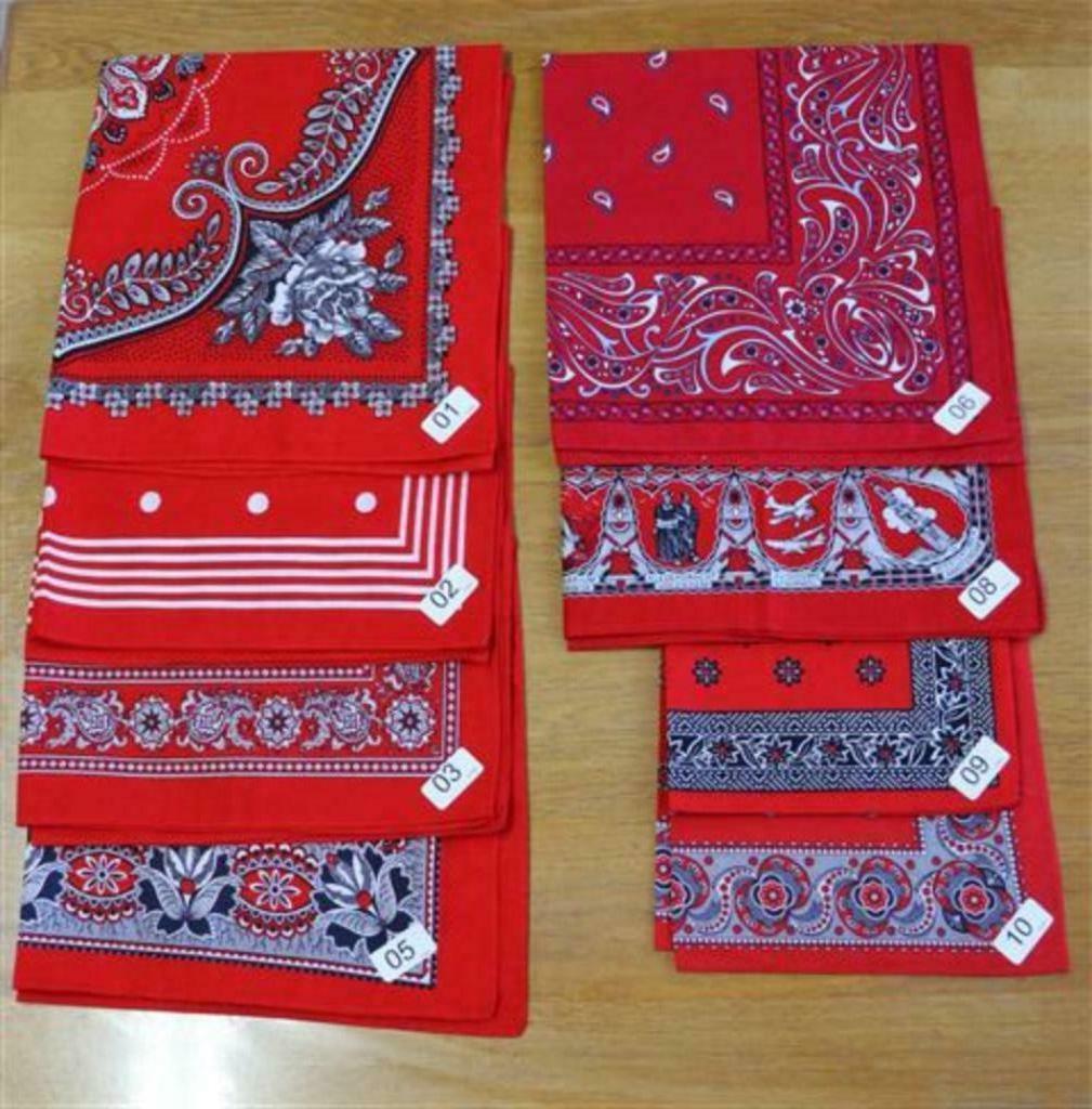 Zakdoek, bandana, mouchoir, foulard Nr.01 €. 5,00 p.st. met, Kleding | Heren, Mutsen, Sjaals en Handschoenen, Nieuw, Ophalen of Verzenden