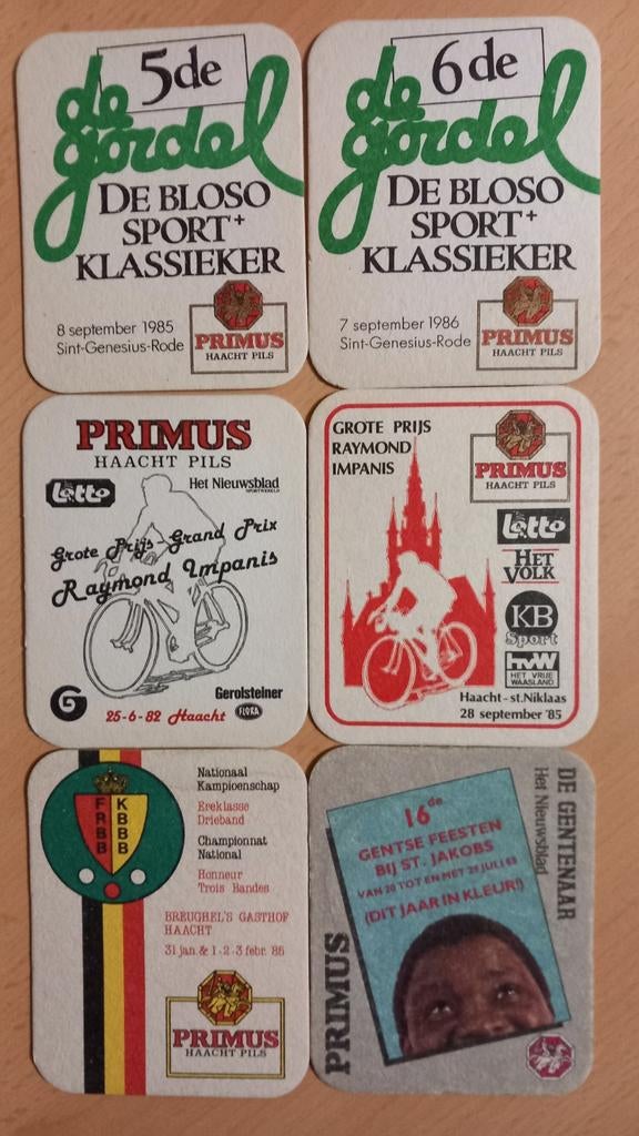 Sous-bocks Primus Haacht, festivités (701), Enlèvement ou Envoi, Comme neuf